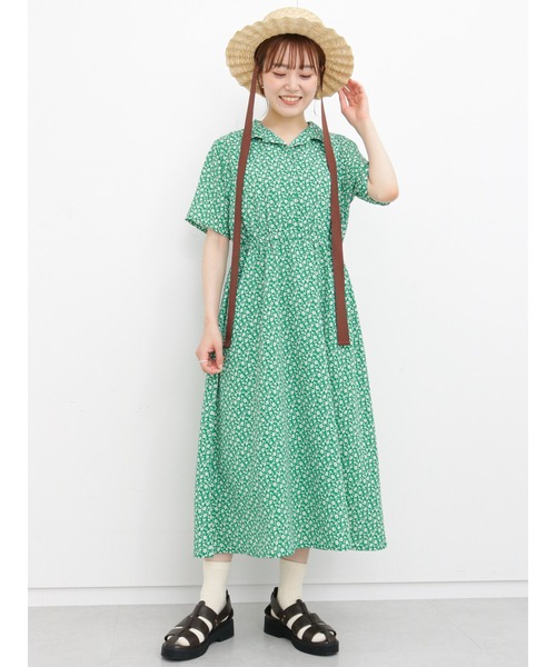 セール ブランド古着 シャツワンピース シャツワンピース Ehka Sopo エヘカソポ のファッション通販 Zozoused
