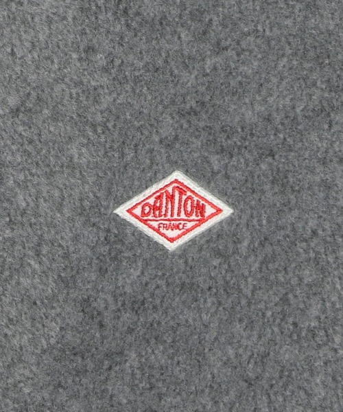 DANTON（ダントン）の「DANTON | フリース カラーレスジャケット MEN（ノーカラージャケット・メンズ・ブラック/グレー/ダークグレー/クリーム・44/40/42）」の19枚目の写真