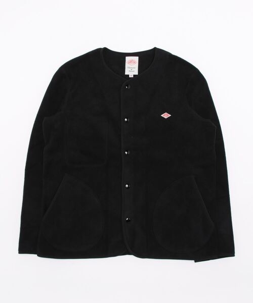 DANTON（ダントン）の「DANTON | フリース カラーレスジャケット MEN（ノーカラージャケット・メンズ・ブラック/グレー/ダークグレー/クリーム・44/40/42）」の21枚目の写真