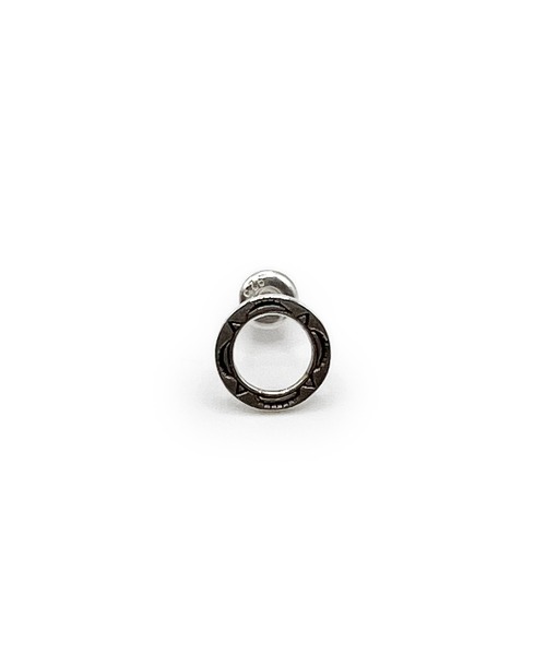 good vibrations（グッドバイブレーション）の「good vibrations グッドバイブレーション サークルデザインキャッチピアス（ピアス（両耳用）・レディース・シルバー・FREE）」の2枚目の写真