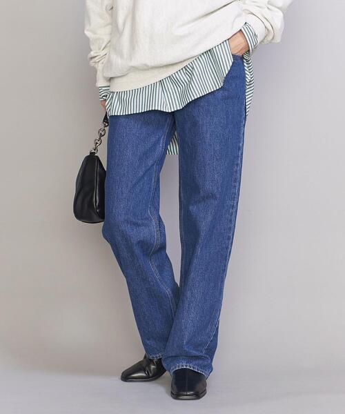 Levi's（リーバイス）の「＜LEVI’S(リーバイス)＞SILVER TAB BAGGY ミディアムインディゴ デニムパンツ（デニムパンツ・レディース・コバルトブルー・25/26）」の6枚目の写真