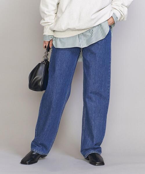 Levi's（リーバイス）の「＜LEVI’S(リーバイス)＞SILVER TAB BAGGY ミディアムインディゴ デニムパンツ（デニムパンツ・レディース・コバルトブルー・25/26）」の7枚目の写真