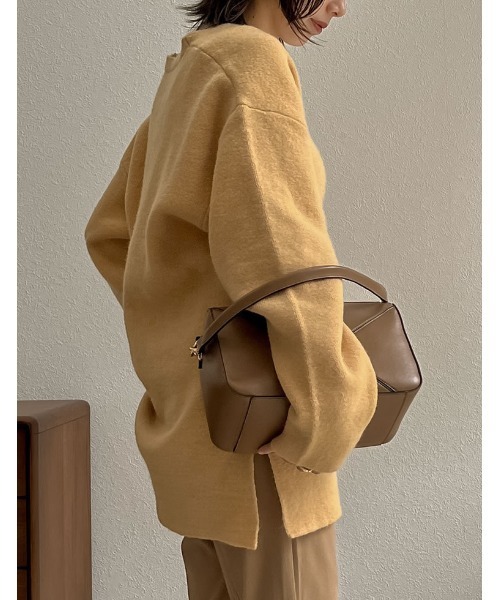 Re:EDIT（リエディ）の「トライアングル切替えハンドバッグ（ハンドバッグ・レディース・ホワイト/キャメル/ブラック・FREE）」の14枚目の写真