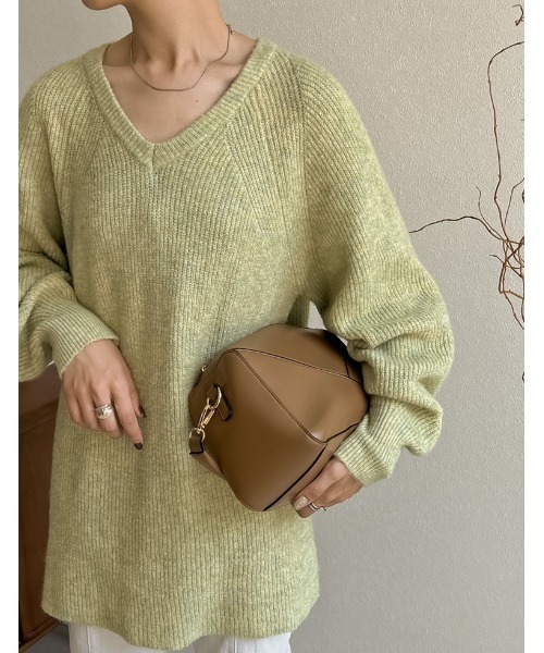 Re:EDIT（リエディ）の「トライアングル切替えハンドバッグ（ハンドバッグ・レディース・ホワイト/キャメル/ブラック・FREE）」の10枚目の写真