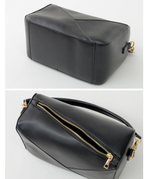 Re:EDIT（リエディ）の「トライアングル切替えハンドバッグ（ハンドバッグ・レディース・ホワイト/キャメル/ブラック・FREE）」の15枚目の写真