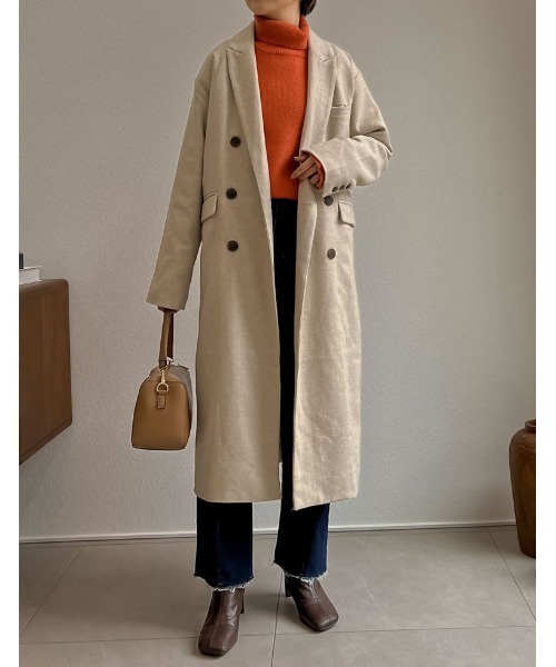 Re:EDIT（リエディ）の「トライアングル切替えハンドバッグ（ハンドバッグ・レディース・ホワイト/キャメル/ブラック・FREE）」の6枚目の写真