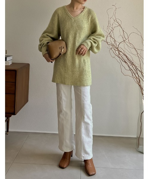 Re:EDIT（リエディ）の「トライアングル切替えハンドバッグ（ハンドバッグ・レディース・ホワイト/キャメル/ブラック・FREE）」の18枚目の写真