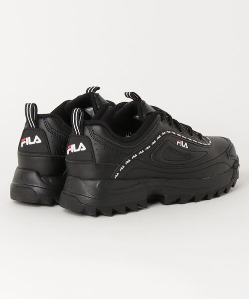 FILA(フィラ)の「FILA/フィラ DISTORTER TAPEYTAPE ディストーター テイピーテープ レディース スニーカー 軽量 デイリーユースに WFW22040(スニーカー・レディース・ホワイト×ピンク/ブラック×ブラック/ホワイト×パープル・23.5cm/25.0cm/24.0cm/24.5cm/23.0cm)」の7枚目の写真
