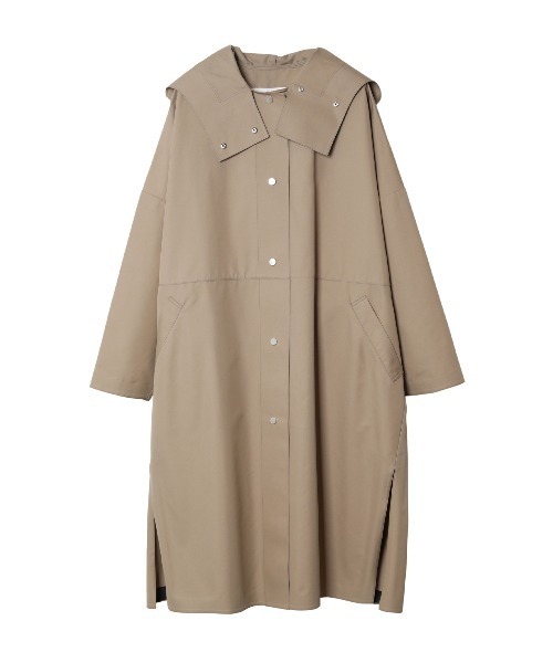 LE CIEL BLEU(ルシェルブルー)の「コットンフードオーバーコート / Cotton Hooded Over Coat(その他アウター・レディース・ベージュ・36)」の6枚目の写真