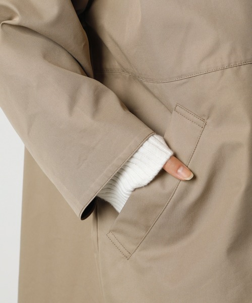 LE CIEL BLEU(ルシェルブルー)の「コットンフードオーバーコート / Cotton Hooded Over Coat(その他アウター・レディース・ベージュ・36)」の18枚目の写真
