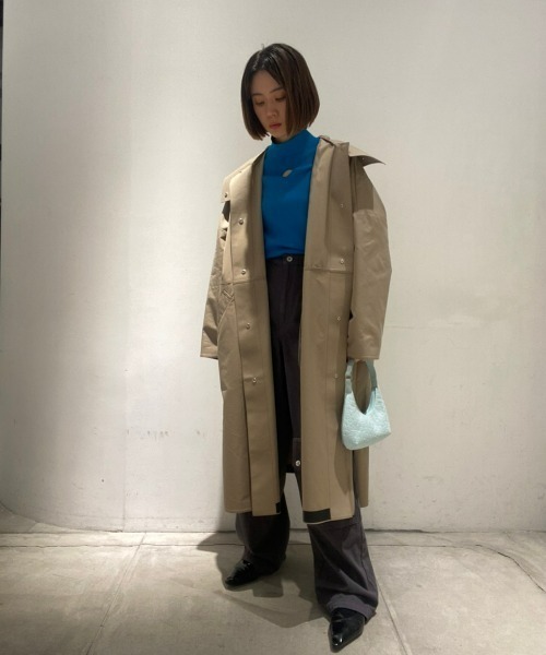 LE CIEL BLEU(ルシェルブルー)の「コットンフードオーバーコート / Cotton Hooded Over Coat(その他アウター・レディース・ベージュ・36)」の13枚目の写真
