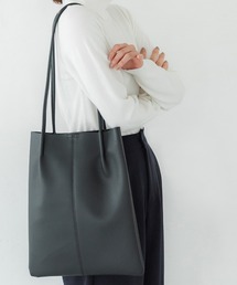 フェイクレザーA4 トートバッグ