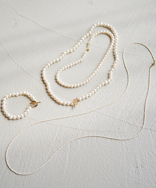 Plage【Lilas】SP POTATO PEARL 52 ネックレス