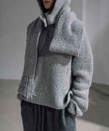 アルパカタッチ ブークレプルオーバー / BOUCLE BASIC PULLOVER / L223KN05【LE17SEPTEMBRE】【2022PF】