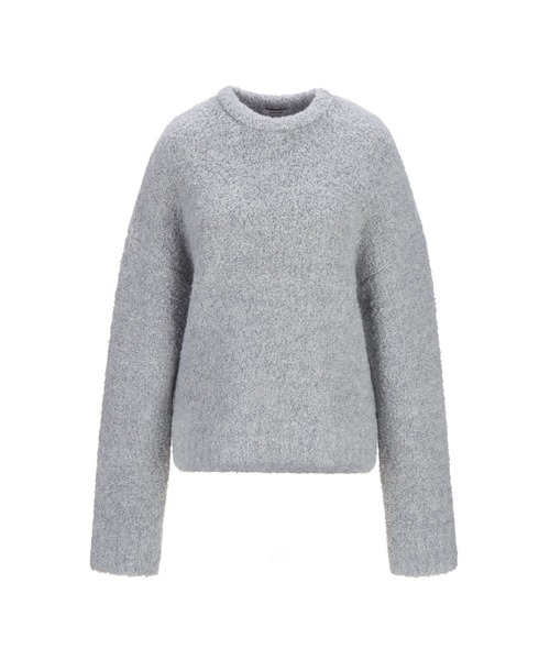 LE17SEPTEMBRE(ル・セプテンバー)の「アルパカタッチ ブークレプルオーバー / BOUCLE BASIC PULLOVER / L223KN05【LE17SEPTEMBRE】【2022PF】(ニット/セーター・レディース・グレー/アイボリー・38/36)」の10枚目の写真