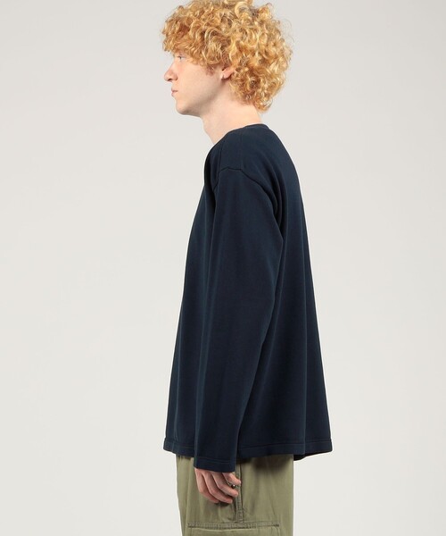 TOMORROWLAND （トゥモローランド）の「【別注】KANELL×SUPER A MARKET VINTAGE JERSEY BONAPARTE" ソリッドTシャツ"（Tシャツ/カットソー・メンズ・ライトピンク/サックスブルー/ライトグリーン/ネイビー・L/XL）」の14枚目の写真