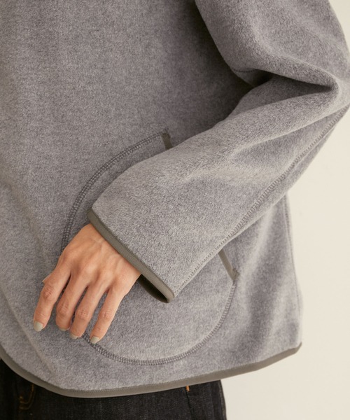 DANTON(ダントン)の「【DANTON(ダントン)】フリースカラーレスジャケット(その他アウター・レディース・ブラック/ベージュ/グレー・38)」の12枚目の写真