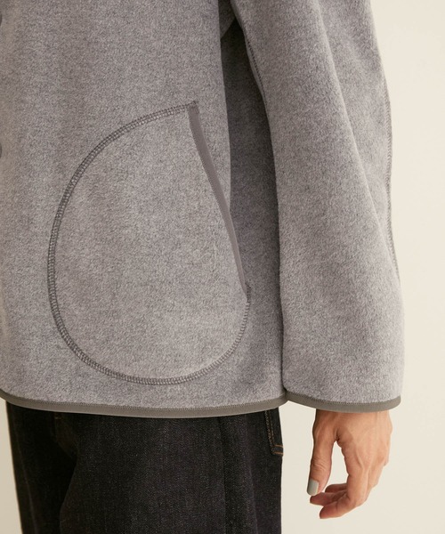 DANTON（ダントン）の「【DANTON（ダントン）】フリースカラーレス