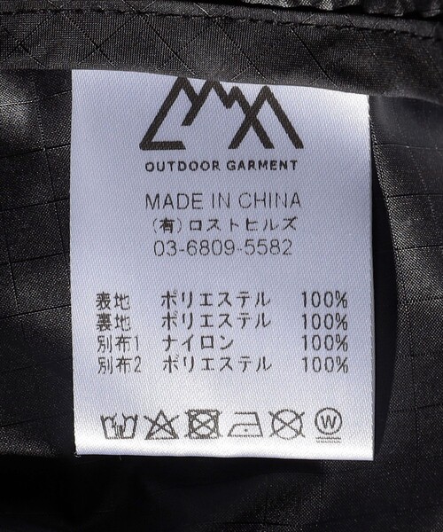 CMF OUTDOOR GARMENT（シーエムエフアウトドアガーメント）の「COMFY OUTDOOR GARMENT/コンフィ― アウトドア ガーメンツ SLING SHOT MOD（ブルゾン・メンズ・ブラック・MEDIUM/LARGE/X-LARGE）」の11枚目の写真