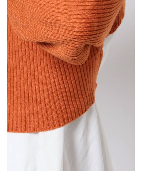 Ungrid(アングリッド)の「バックリボンニットセットワンピース(ワンピース・レディース・ブラック/オレンジ/オフホワイト・FREE)」の14枚目の写真