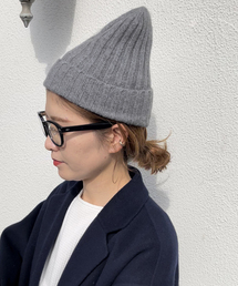 WILLIAM BRUNTON | 【WILLIAM BRUNTON / ウィリアム ブラントン】リブニットボウ(ニットキャップ/ビーニー)