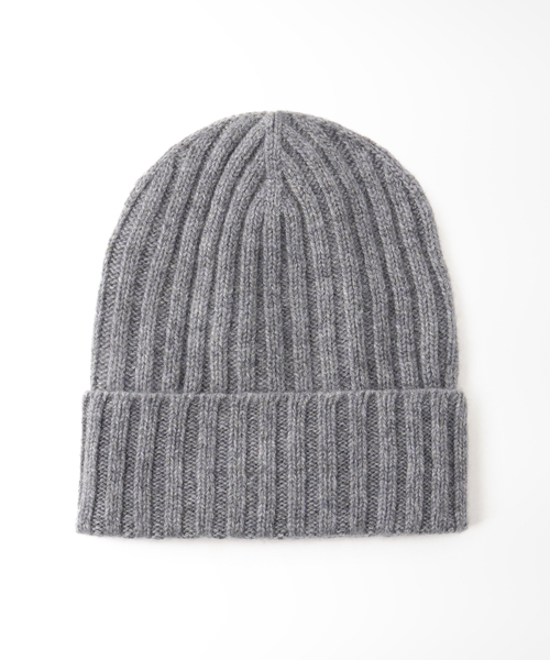 WILLIAM BRUNTON（ウィリアムブラントン）の「【WILLIAM BRUNTON / ウィリアム ブラントン】リブニットボウ（ニットキャップ/ビーニー・レディース・ホワイト/チャコールグレー/ブラック・FREE）」の10枚目の写真