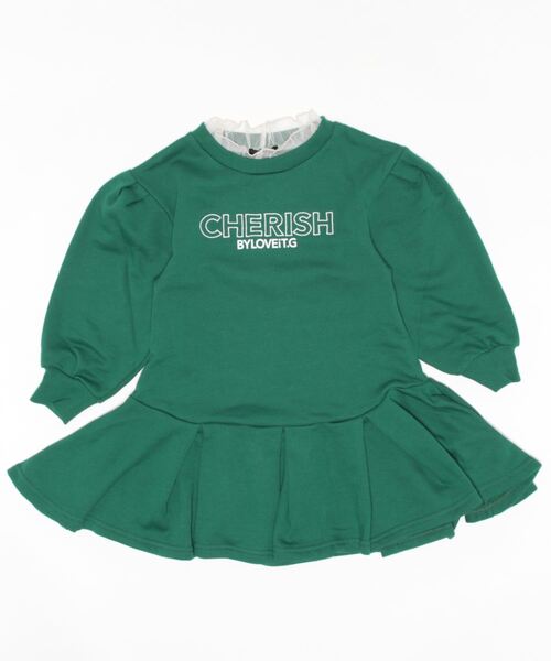 by LOVEiT（バイラビット）の「チアーワンピース（ワンピース・キッズ・グレー/ピンク/ブラック/グリーン・140cm/120cm/150cm/160cm/130cm）」の8枚目の写真