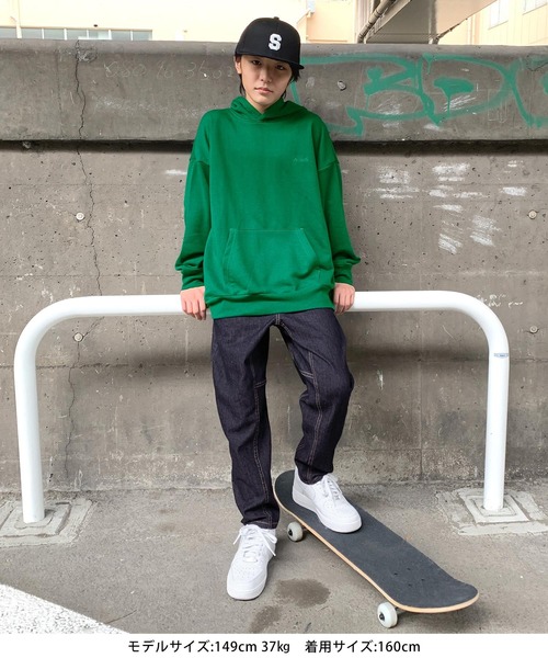 GLAZOS（グラソス）の「【ラクパン】[テーパード]デニム・アクティブパンツ（その他パンツ・キッズ・ブラック/グレイッシュブルー/インディゴブルー・140cm/150cm/160cm/170cm）」の10枚目の写真