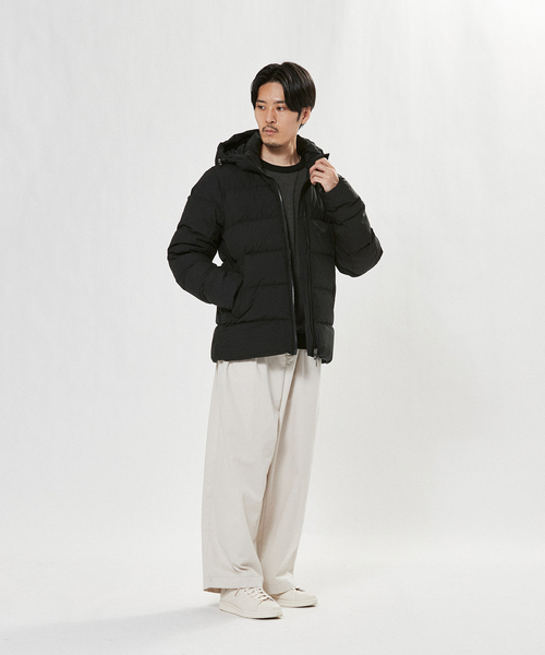 EDIFICE（エディフィス）の「ウォッシャブル クルーネック ニット（ニット/セーター・メンズ・ベージュ/ブルー系その他/ベージュ系その他/グリーン/ブラック系その他/ブラック・LARGE/SMALL/MEDIUM）」の13枚目の写真