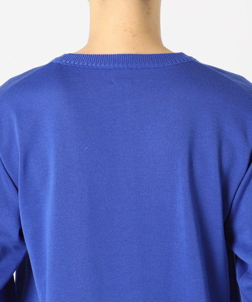 EDIFICE（エディフィス）の「ウォッシャブル クルーネック ニット（ニット/セーター・メンズ・ベージュ/ブルー系その他/ベージュ系その他/グリーン/ブラック系その他/ブラック・LARGE/SMALL/MEDIUM）」の20枚目の写真