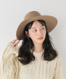 LE TALON | LE TALON ロングブリムフェルトハット(ハット)