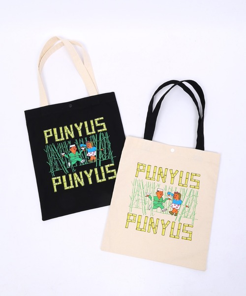 PUNYUS(プニュズ)の「竹林トートバッグ(トートバッグ・レディース・ブラック/キナリ・FREE)」の7枚目の写真