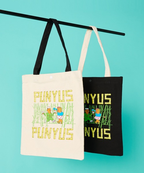 PUNYUS(プニュズ)の「竹林トートバッグ(トートバッグ・レディース・ブラック/キナリ・FREE)」の13枚目の写真