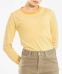 X-girl | JACQUARD L/S TOP(Tシャツ/カットソー)