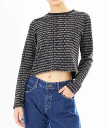 X-girl | JACQUARD L/S TOP(Tシャツ/カットソー)