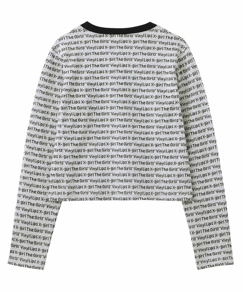 X-girl(エックスガール)の「JACQUARD L/S TOP(Tシャツ/カットソー・レディース・ブラック/ホワイト/イエロー・S/M)」の14枚目の写真
