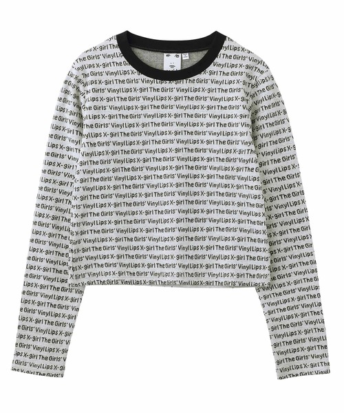 X-girl(エックスガール)の「JACQUARD L/S TOP(Tシャツ/カットソー・レディース・ブラック/ホワイト/イエロー・S/M)」の20枚目の写真