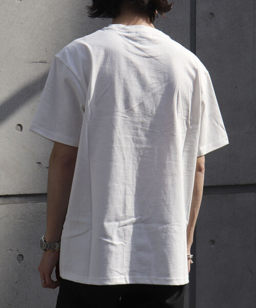 Gramicci（グラミチ）の「【GRAMICCI/グラミチ】ボックスロゴ プリントTシャツ グラデーションロゴ（Tシャツ/カットソー・メンズ・ブラック/ホワイト・M/L）」の14枚目の写真