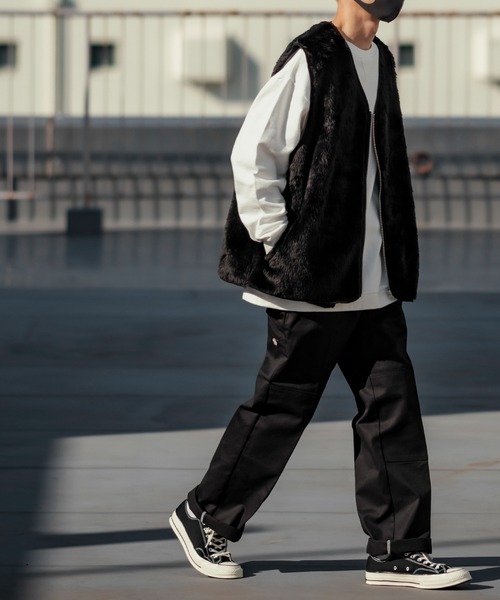 improves(インプローブス)の「【improves】ファーベスト(ベスト・メンズ・ブラック/ブラウン・FREE)」の5枚目の写真