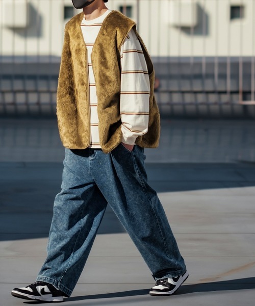 improves(インプローブス)の「【improves】ファーベスト(ベスト・メンズ・ブラック/ブラウン・FREE)」の9枚目の写真