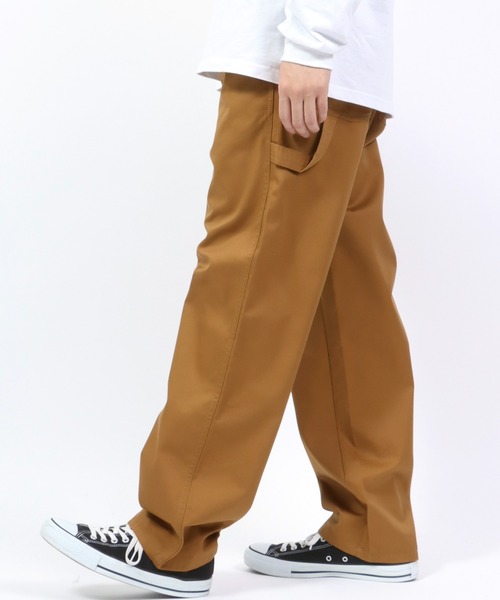 MARUKAWA(マルカワ)の「デニム カラーツイル ワイドペインターパンツ ワークパンツ(カーゴパンツ・メンズ・ブラック/キャメル/アイボリー/グリーン/オレンジ/インディゴブルー/ブルー/サックスブルー/ケミカルウォッシュ・M/L/LL)」の8枚目の写真