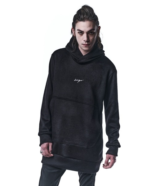 キリュウキリュウ バタフライプリント パーカー キリュウキリュウ