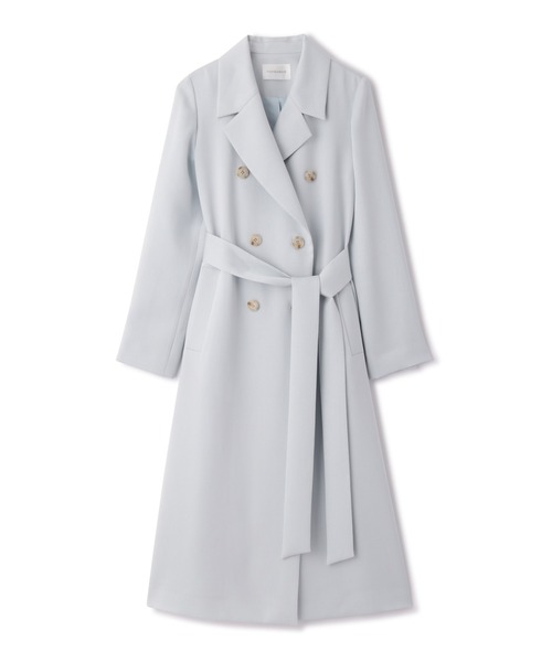 PINKY&DIANNE（ピンキーアンドダイアン）の「◆ダブルブレストテーラーコート（トレンチコート・レディース・ベージュ/ライトグリーン・36/38）」の20枚目の写真