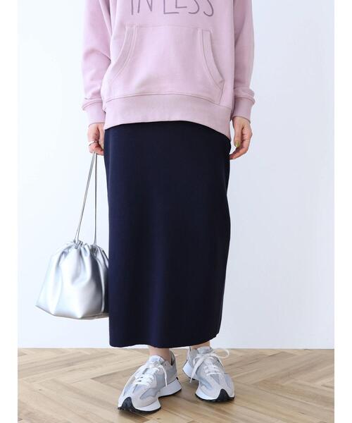 AMERICAN HOLIC（アメリカンホリック）の「総針ニットタイトスカート（スカート・レディース・ネイビー/グリーン・S/M/L）」の17枚目の写真