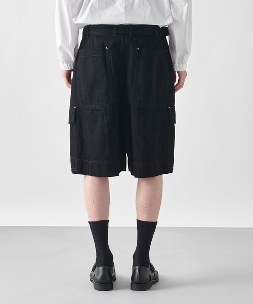 JOSEPH STUDIO（ジョゼフストゥディオ）の「【洗える】シャドウデニム　ショートパンツ（その他パンツ・メンズ・ライトグレー系/ブラック系・6/8）」の10枚目の写真