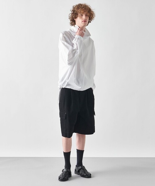 JOSEPH STUDIO（ジョゼフストゥディオ）の「【洗える】シャドウデニム　ショートパンツ（その他パンツ・メンズ・ライトグレー系/ブラック系・6/8）」の12枚目の写真