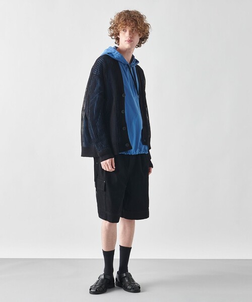 JOSEPH STUDIO（ジョゼフストゥディオ）の「【洗える】シャドウデニム　ショートパンツ（その他パンツ・メンズ・ライトグレー系/ブラック系・6/8）」の18枚目の写真