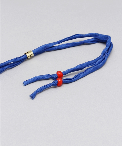 603（ロクマルサン）の「603 フェザーコードネックレス（ネックレス・メンズ・ホワイト/ブルー/ローズ・FREE）」の5枚目の写真