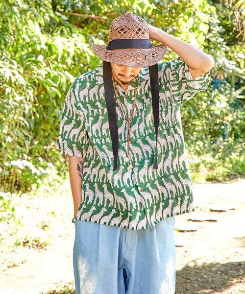 チャイハネ（チャイハネ）の「【チャイハネ】カーゴマウンテンハット（ハット・レディース・ホワイト/ブラウン・FREE）」の8枚目の写真