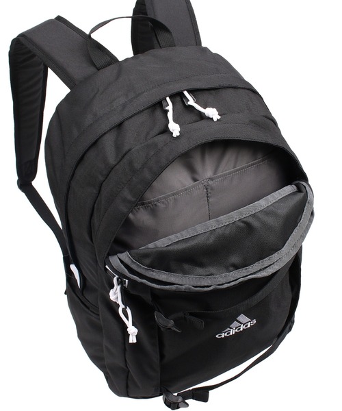 adidas（アディダス）の「adidas アディダス リュックサック 28L 63593（バックパック/リュック・メンズ・ネイビー/ブラック×ホワイト/ブラック・FREE）」の6枚目の写真